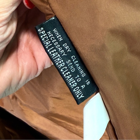 Wilsons Leather Brown Classic Leather Jacket - Picture 9 of 10